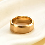 Brushed Silver Black Gold Colour 4/6/8/mm Tungsten Carbide Engagement Rings