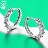 0.5ct D Colour VVS1 Quality Moissanite Diamonds Sparkling Clip Earrings - Sterling Sliver Fine Jewellery for Women