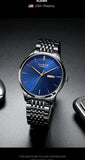 New Famous Brand High Quality Mechanical Stainless Steel Classic Waterproof Business Men's Watches