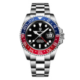 Top Brand 40mm Mechanical Watch Sapphire Glass 100M Waterproof Automatic Wristwatch