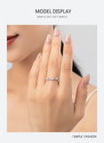 Elegant Butterfly Sterling Silver Shiny AAAA Lab Created Diamond Romantic Ring