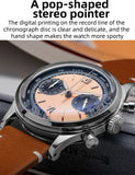 Famous Brand Waterproof Chronograph Bubble Mirror Glass VK64 Quality Watches - Great Gifts Prefect for Men