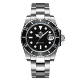 Luxury Diving Watch Steel BGW9 Luminous Ceramic Bezel 200M Waterproof Men's Watch