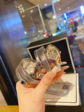 Cavalli Brand Fashion Snake Head Casual High-end Steel Quartz Zircon Diamonds Snake Shape Ladies Watches