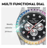 Automatic Mechanical 2260 50M Waterproof Helium Valve Sapphire Man Dive Watch