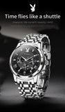 Top Brand Original Stainless Steel Waterproof Quartz, High Quality Trend Casual Men Wrist Watches for Men