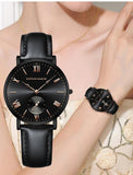 New Elegant Fashion Simplicity Womens Watches Original Quartz Movement Rose Gold Plated Watches for Women