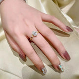 Exquisite GRA Certified 2CT Oval Cut Moissanite Diamonds Engagement Wedding Ladies Rings 925 Silver Fine Jewellery