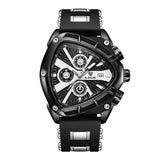 New Arrival Top Brand Luxury Waterproof Chronograph Luminous Casual Quartz Wristwatch Military Watches for Men