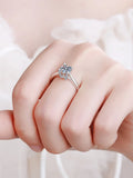 Gorgeous GRA Moissanite Sterling 925 Silver Moissanite Solitaire Rings for Women, High Quality Jewellery