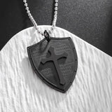 Exquisite Men's Ladies Cross Stainless Steel Pendant Necklace Gothic Religious Cross Amulet Jewellery - The Jewellery Supermarket