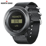 Free Diving Altimeter Barometer Compass 10ATM Waterproof Outdoor Sports Watches