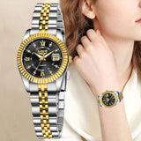 Top Brand Luxury Fashion Elegant Quartz Wristwatches, Creative Steel Waterproof Watches For Women - Ideal Gifts