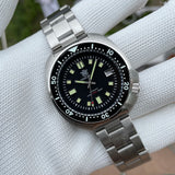 Sapphire Glass Ceramic Bezel Insert Luminous Men NH35 Ceramic Bezel Dive Watch