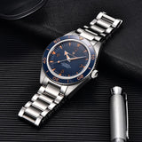 Top Luxury Brand High Quality Sapphire Glass Stainless Steel Diving Sport 20Bar Men's Automatic Mechanical Watch