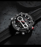 Famous Brand Sports Digital Waterproof Luminous Chronograph Week Display Alarm Watches for Men - The Jewellery Supermarket