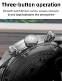 Famous Brand Waterproof Chronograph Bubble Mirror Glass VK64 Quality Watches - Great Gifts Prefect for Men