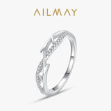 Fashion 925 Sterling Silver Tree Branch AAAA Lab Created Diamonds Ring