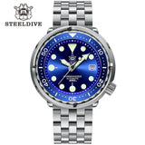 Automatic Dive Stainless Steel 300m Water Resistant Ceramic Bezel Sport Tuna Watch