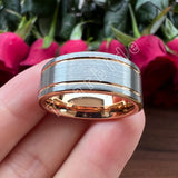 Beautiful Polished Brushed Finish 6MM 8MM Men Women Wedding Tungsten Carbide Rings