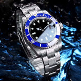 200m Waterproof Automatic Diver Watches Mechanical Movement Luminous Jubilee Strap