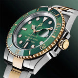 Top Brand New 39MM Submersible Mechanical Watch Ceramic Bezel Luxury Sapphire Glass 100M Waterproof Automatic Watch