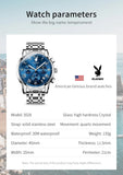 Luxury Top Brand Casual Business Watches - Stainless Steel Waterproof Quartz High Quality Men's Watches