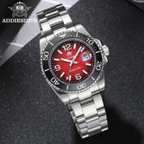 Divers Ceramic Bezel AR Coated Glass Luminous 200m Waterproof Steel Quartz Watch