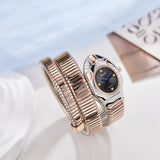 Luxury Fashion Ladies Snake Elegant Bracelet Watch Creative Personality Women's  Quartz Watch - Ideal  Gift