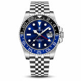 Top Brand Sapphire Crystal Stainless Steel 100M Water Resistant Quartz Watch