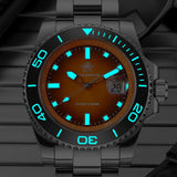 Top Brand Popular Quartz 200M Waterproof Super Luminous Luxury AD2089 Stainless Steel Silicone Strap Wristwatches
