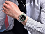 Luxury Design Luxury Men's Automatic Mechanical Top Sapphire Mirror NH35A Fashion Stainless Steel 10bar Wristwatch