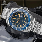 Top Brand Stainless Steel Quartz WristWatch For Men - Luxury 41mm 200M Dive Watches Super Luminous Sports Watch