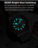 Luxury GMT515-24H Men's Watch Diver 200m Bubble Mirror Glass BGW9 Super Luminous Stainless Steel Men's Analog Watches