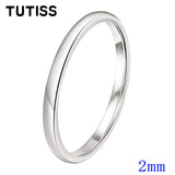 Shiny White Gold Color 2/3/4/5/6/7/8/10mm Tungsten Carbide Rings for Men Women