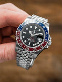 Luxury Design V3 Version GMT Watches Men's Luxury Sapphire Automatic Mechanical Stainless Steel Waterproof Watch