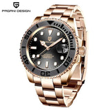 Brand Luxury 40mm Diver Automatic Watches for Men - NH35 Movement Sapphire Glass Men's Mechanical Wristwatches