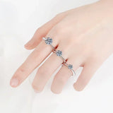 Outstanding 1-5CT VVS1 D Colour Moissanite Diamonds Solitaire Silver Wedding Ring