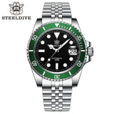Ceramic Bezel Sapphire Mirror SD1953 Water Ghost Swiss Luminous NH35 Movement Dive 30Bar Waterproof Mechanical Watch