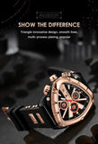 New Arrival Original Luxury Waterproof Sport Mens Quartz Wrist Watches Business Big Dial Wristwatches for Men
