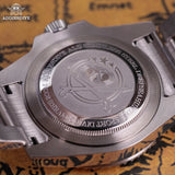 200m Water Resistance Ceramic Bezel Stylish Stainless Steel Quartz Men's Dive Watch