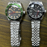 New Luxury Brand BB58 Men's Mechanical Watches - High Quality Automatic Stainless Steel Waterproof Wristwatch