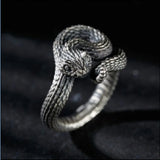 New Arrival -  Exaggerated Dragon Silver Colour Fashion Ring and Many Choices as presents.