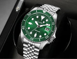New Luminous Mechanical Ceramic Bezel Sapphire Glass MIYOTA 8215 Automatic Watch