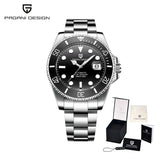 Popular Brand Waterproof Mechanical Automatic Men's Stainless Steel Sapphire Glass Writwatches - Best Gift