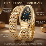 New Arrival Black Dial Alloy Strap Vintage Fashion Classic Quartz Watch