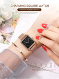 Simple Design Top Brand Stainless Steel Strap Quartz Ladies Watch - 3ATM Waterproof Multifunctional Women's Watches