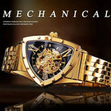 New Arrival Luxury Triangular Watch, High Value Luxury Mechanical Watch - Triangular Personalized Men's Watch