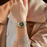 Top Brand Luxury Fashion Elegant Quartz Wristwatches, Creative Steel Waterproof Watches For Women - Ideal Gifts