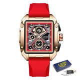 Big Dial Top Luxury Brand Sport Waterproof Chronograph Quartz Clock Automatic Date Mens Hipster Watches
